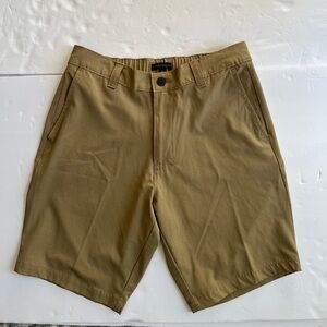Banana Republic Men's Khaki Flat Front Shorts